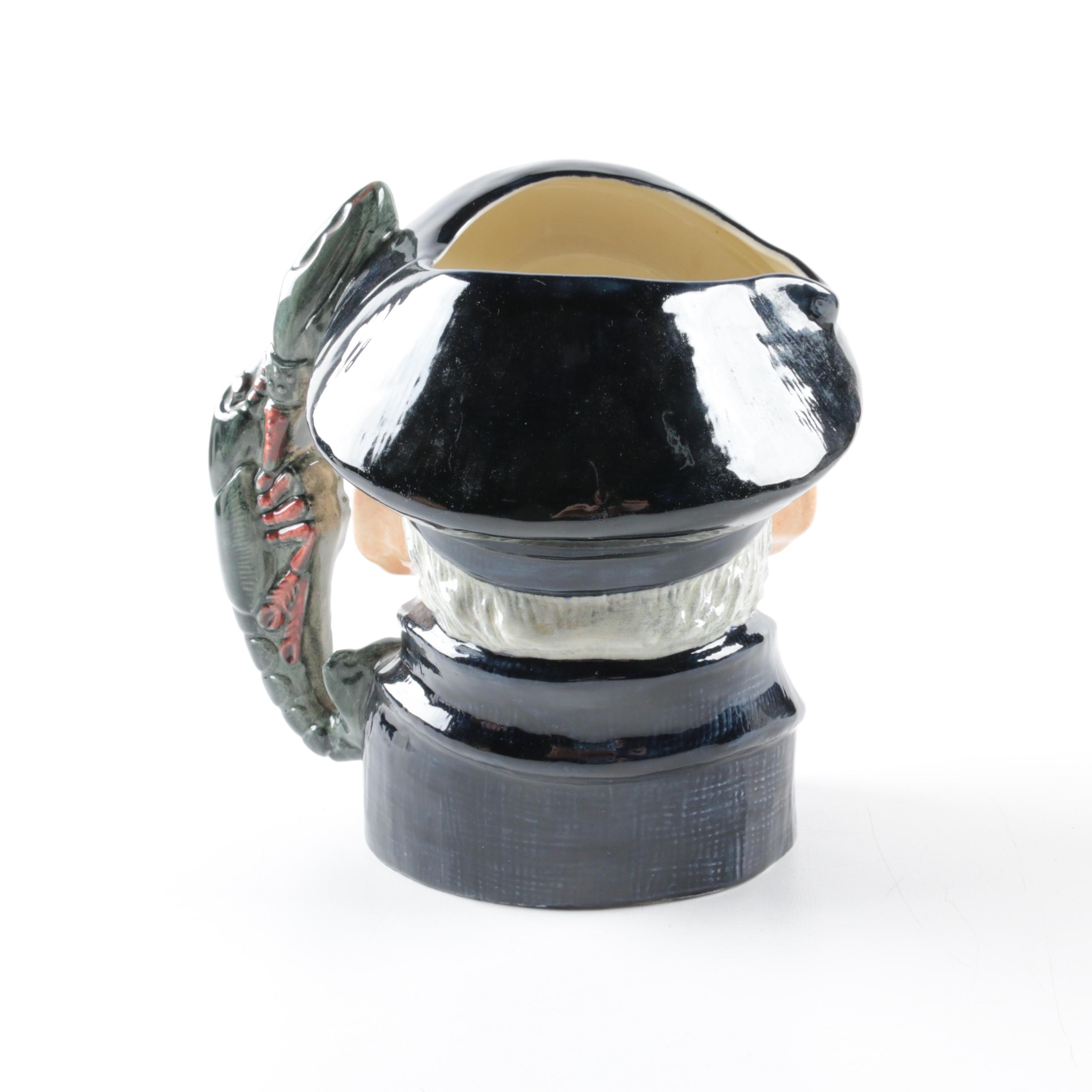 Vintage Royal Doulton Toby Mug "Lobster Man" D6617 1967