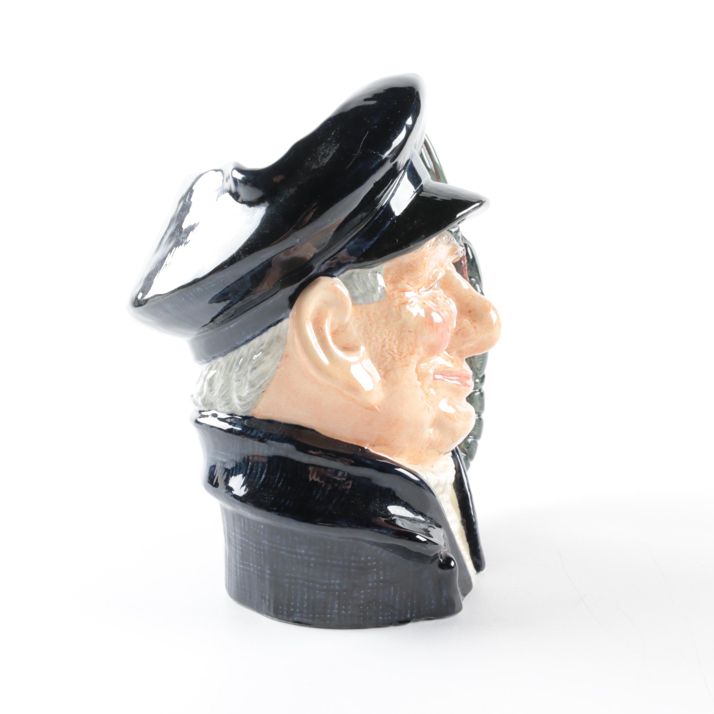 Vintage Royal Doulton Toby Mug "Lobster Man" D6617 1967