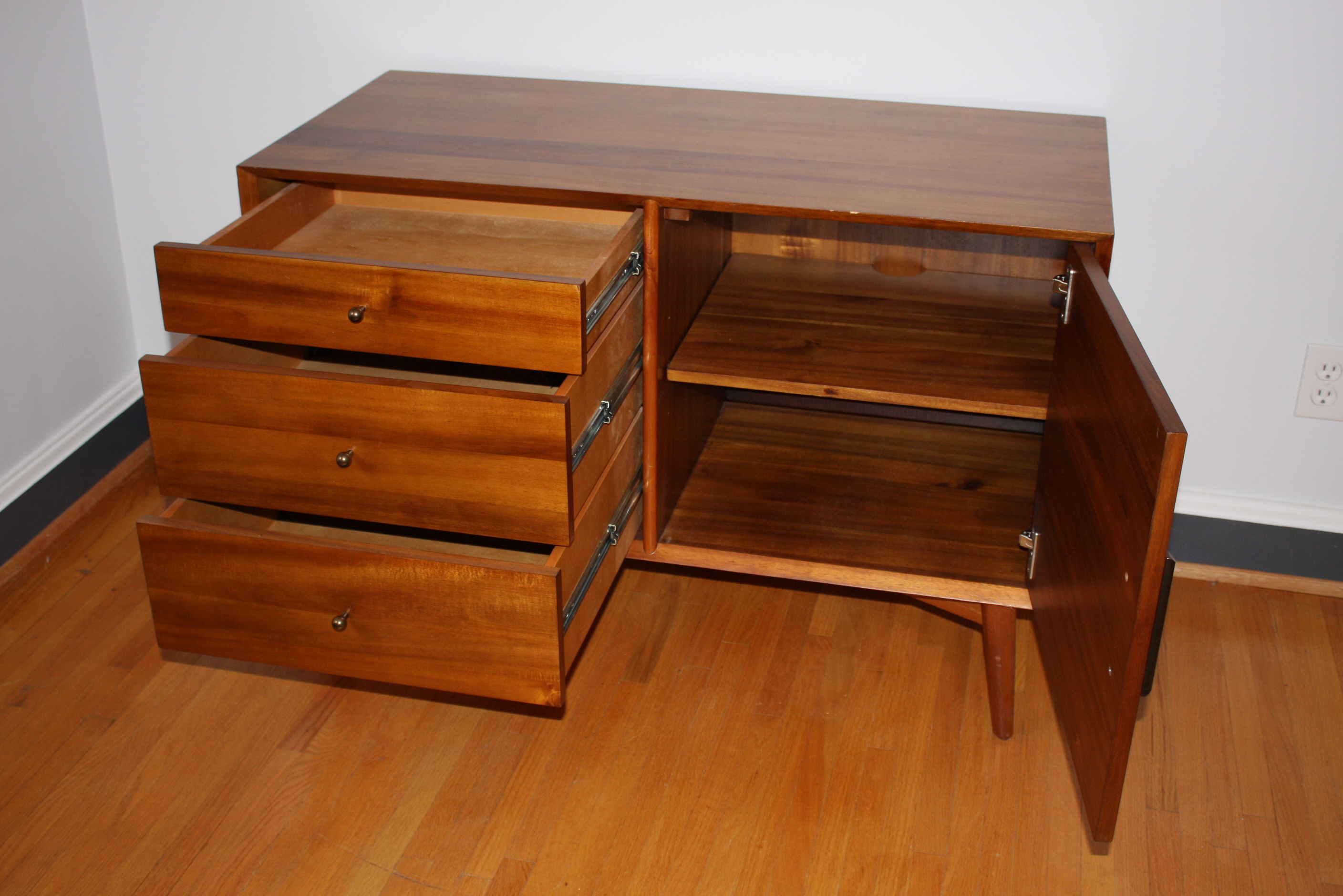 West Elm Mid Century Modern Style Media Console