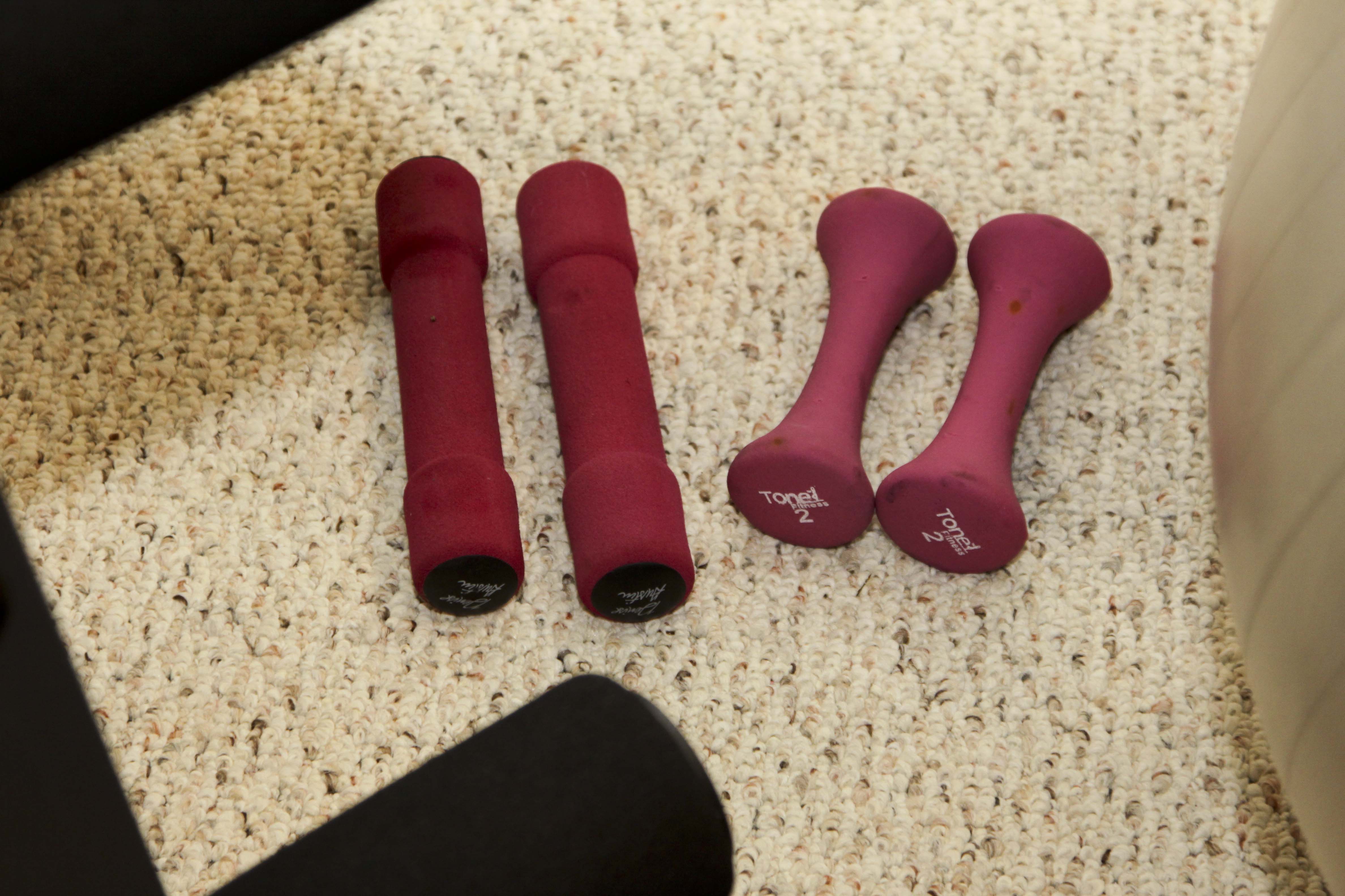 Weider Pro Weight Bench and Weights