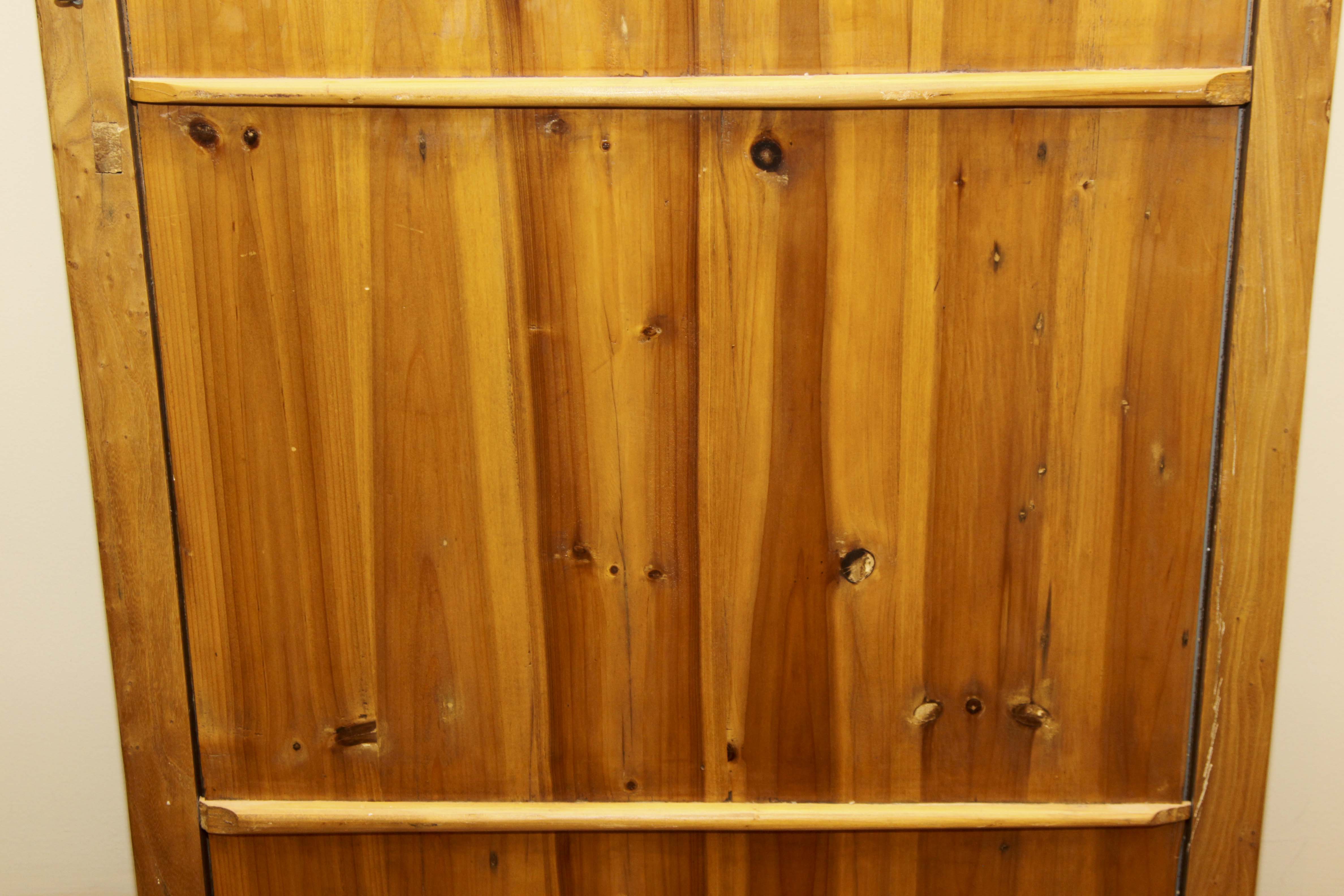 Asian Inspired Camphor Wood Side Tables and Mirror