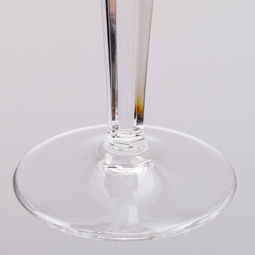 Cut Crystal Red Wine Glasses