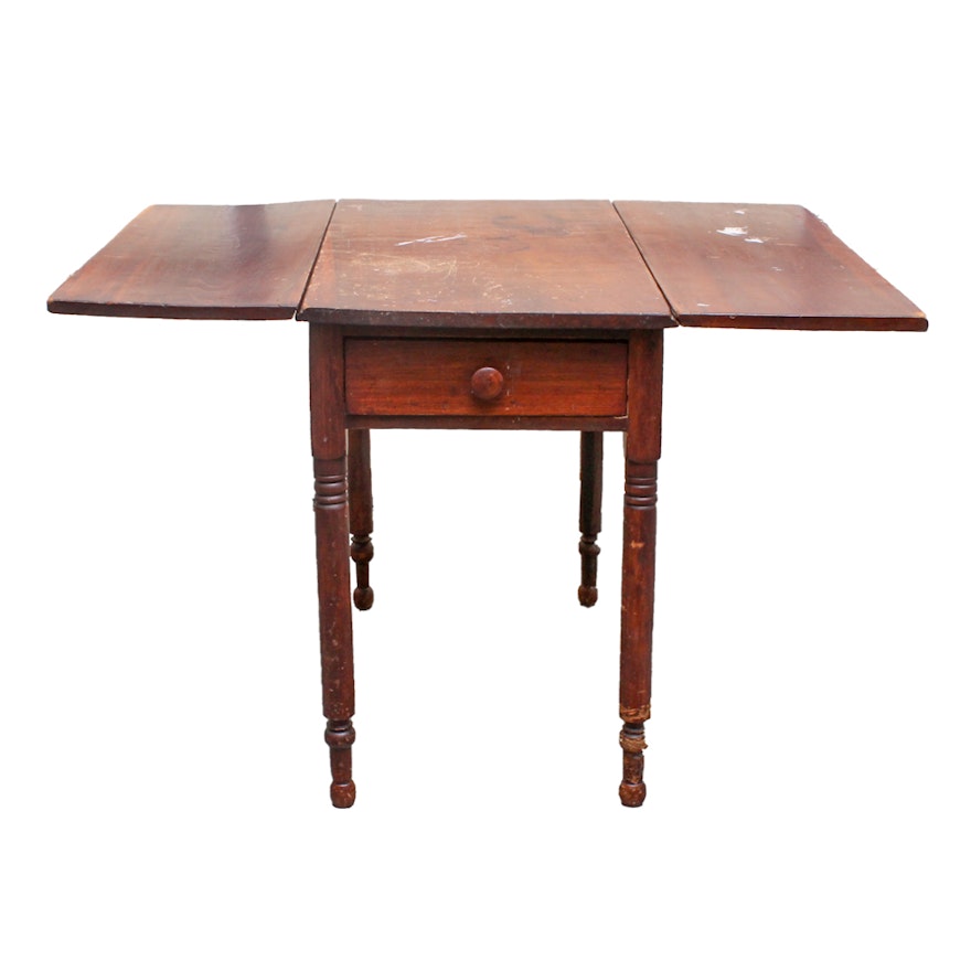 Antique Drop Leaf Table