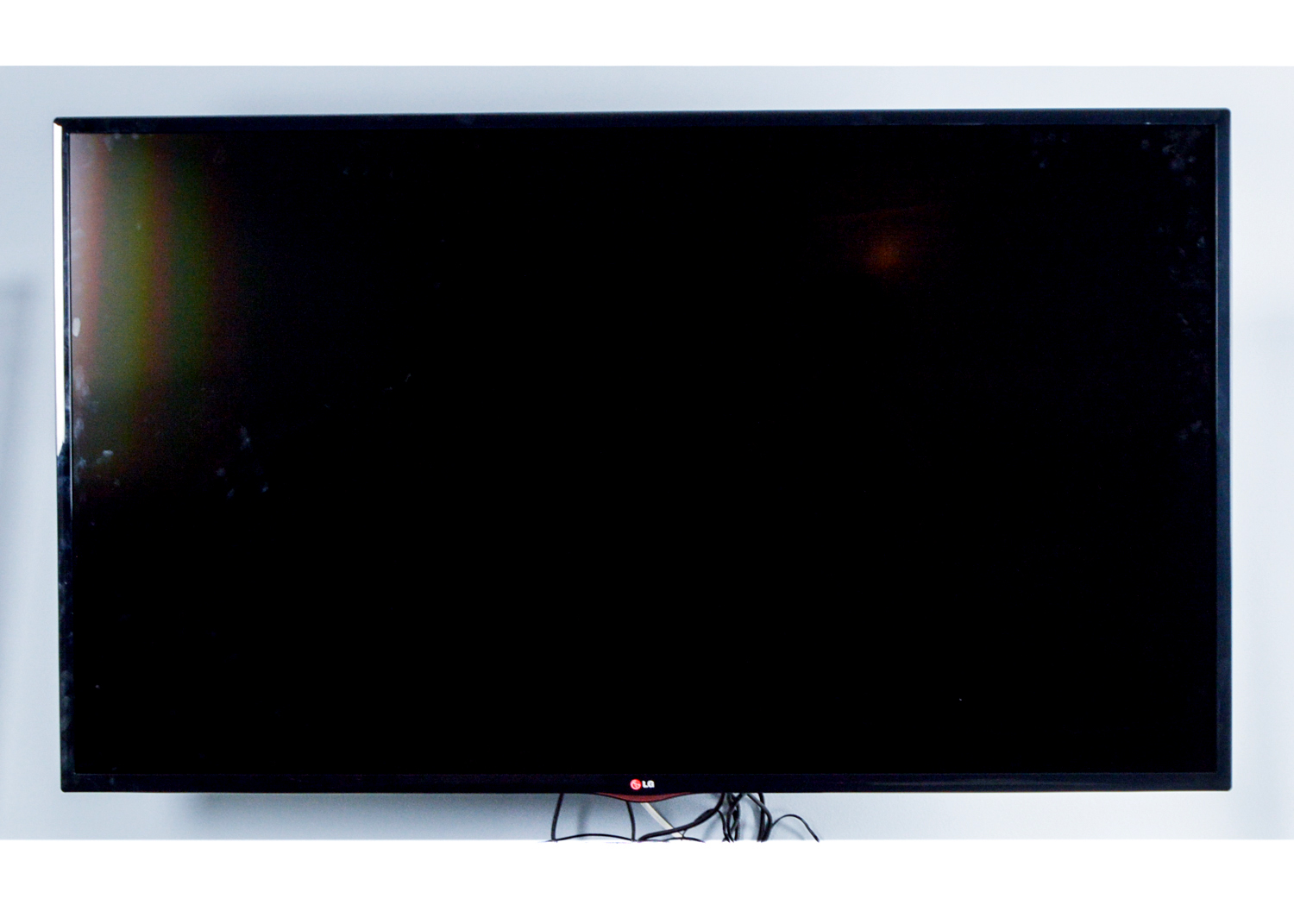 LG FLat Screen Television with Wall Mount
