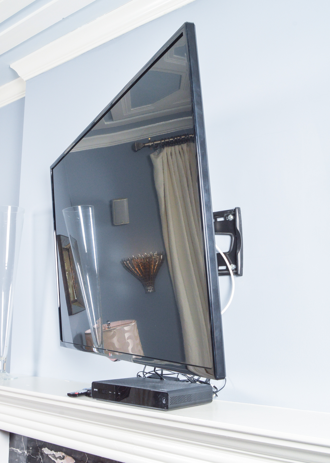 LG FLat Screen Television with Wall Mount