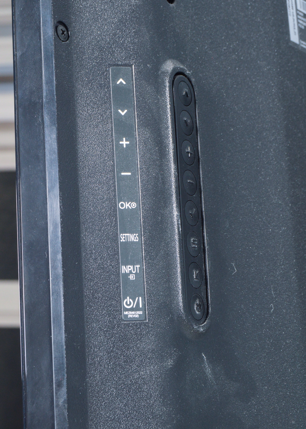 LG FLat Screen Television with Wall Mount