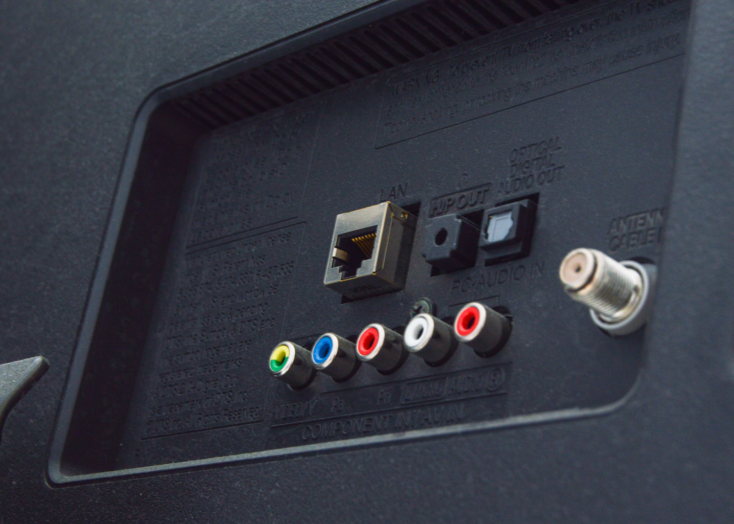 LG FLat Screen Television with Wall Mount