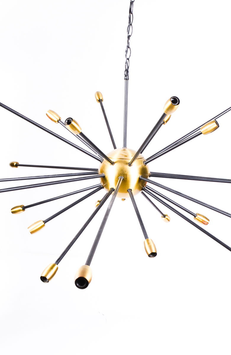 Mid Century Modern Style "Sputnik" Chandelier