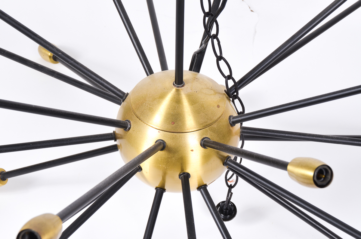 Mid Century Modern Style "Sputnik" Chandelier