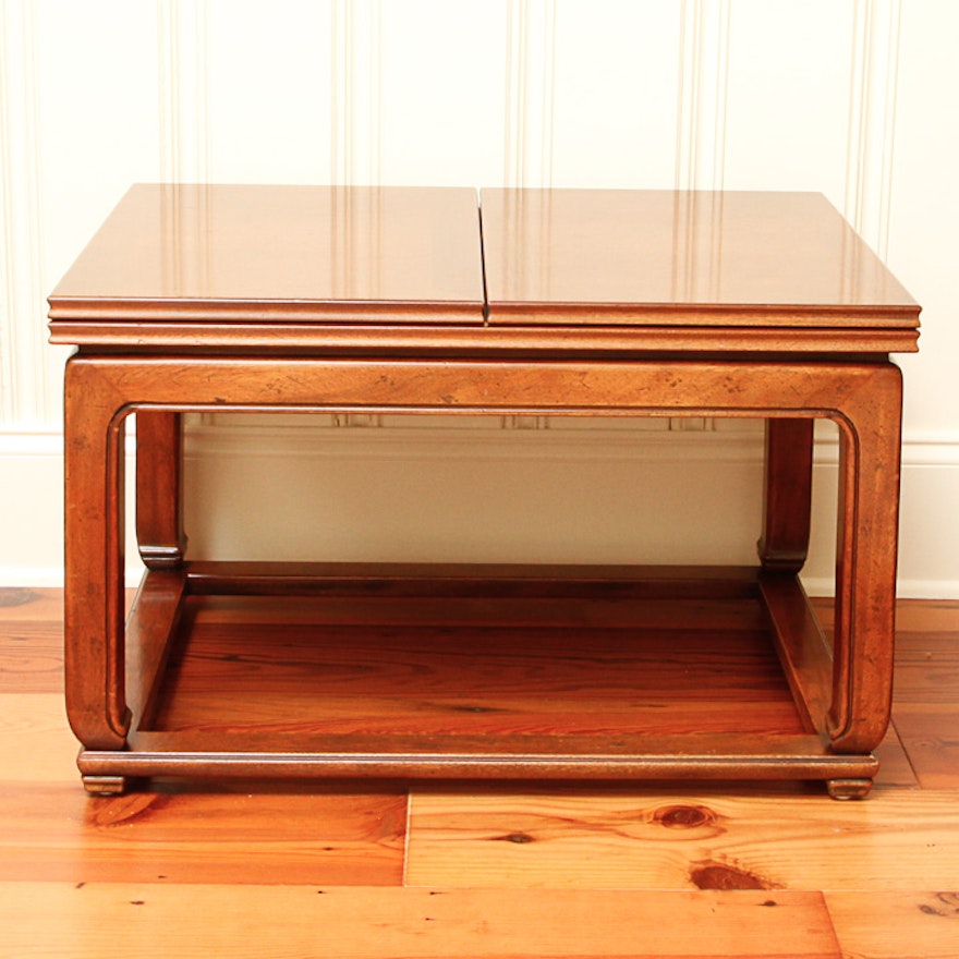 Asian Style Flip-Top Coffee Table