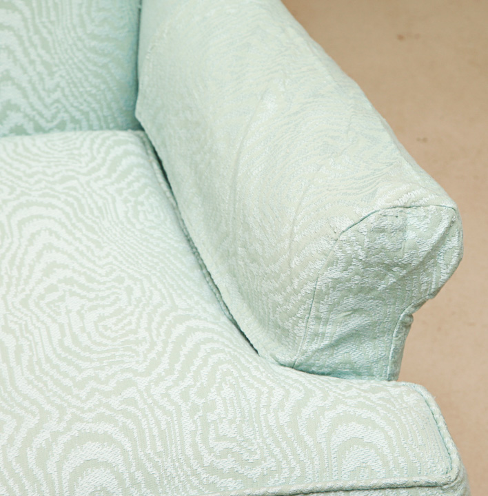 Pair of Vintage Queen Anne Style Wingback Chairs