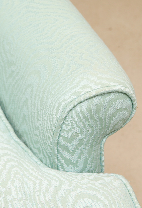 Pair of Vintage Queen Anne Style Wingback Chairs