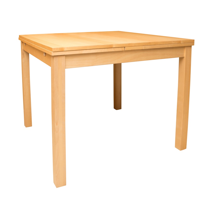 Maple Finished Square Dining Table by IKEA
