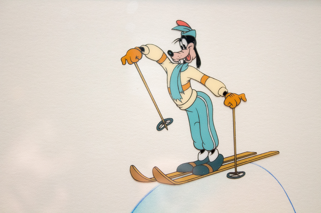 Disney "Goofy Skier" Limited Edition Sericel