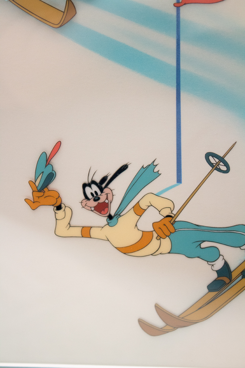 Disney "Goofy Skier" Limited Edition Sericel