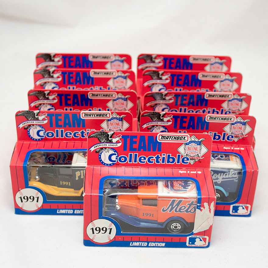 Matchbox Baseball Team Collectibles