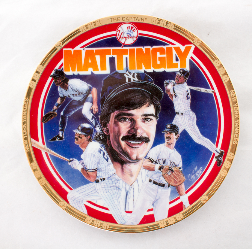 Limited Edition Baseball Collector Plates