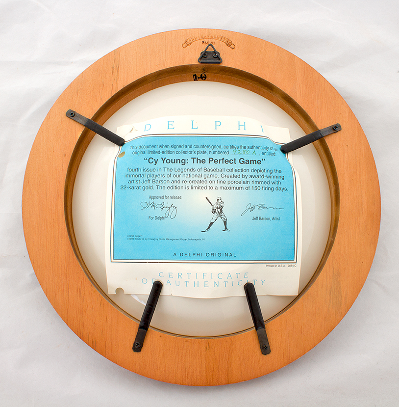 Limited Edition Baseball Collector Plates