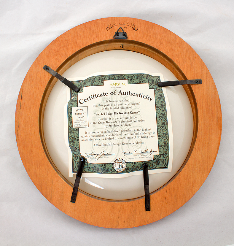 Limited Edition Baseball Collector Plates