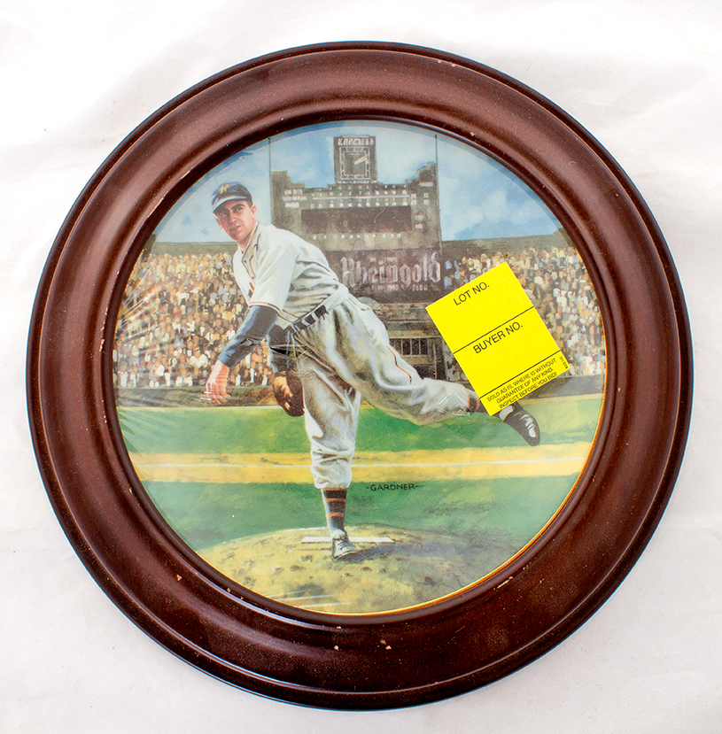 Limited Edition Baseball Collector Plates