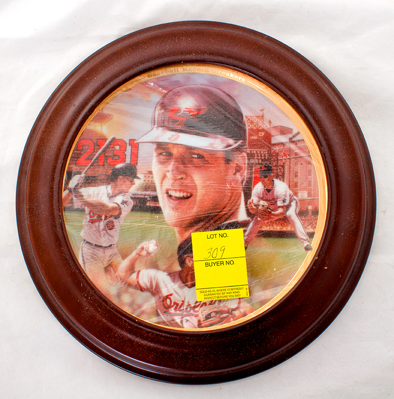 Limited Edition Baseball Collector Plates