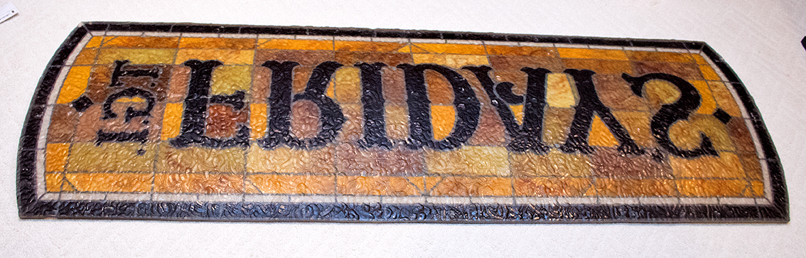 TGI Friday's Stained Fiberglass Restaurant Sign