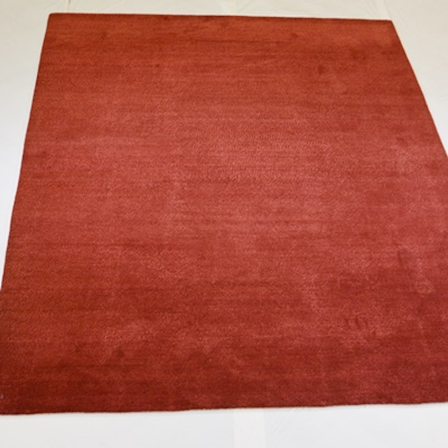 Lapchi Hand-Knotted Tibetan Wool and Silk Area Rug