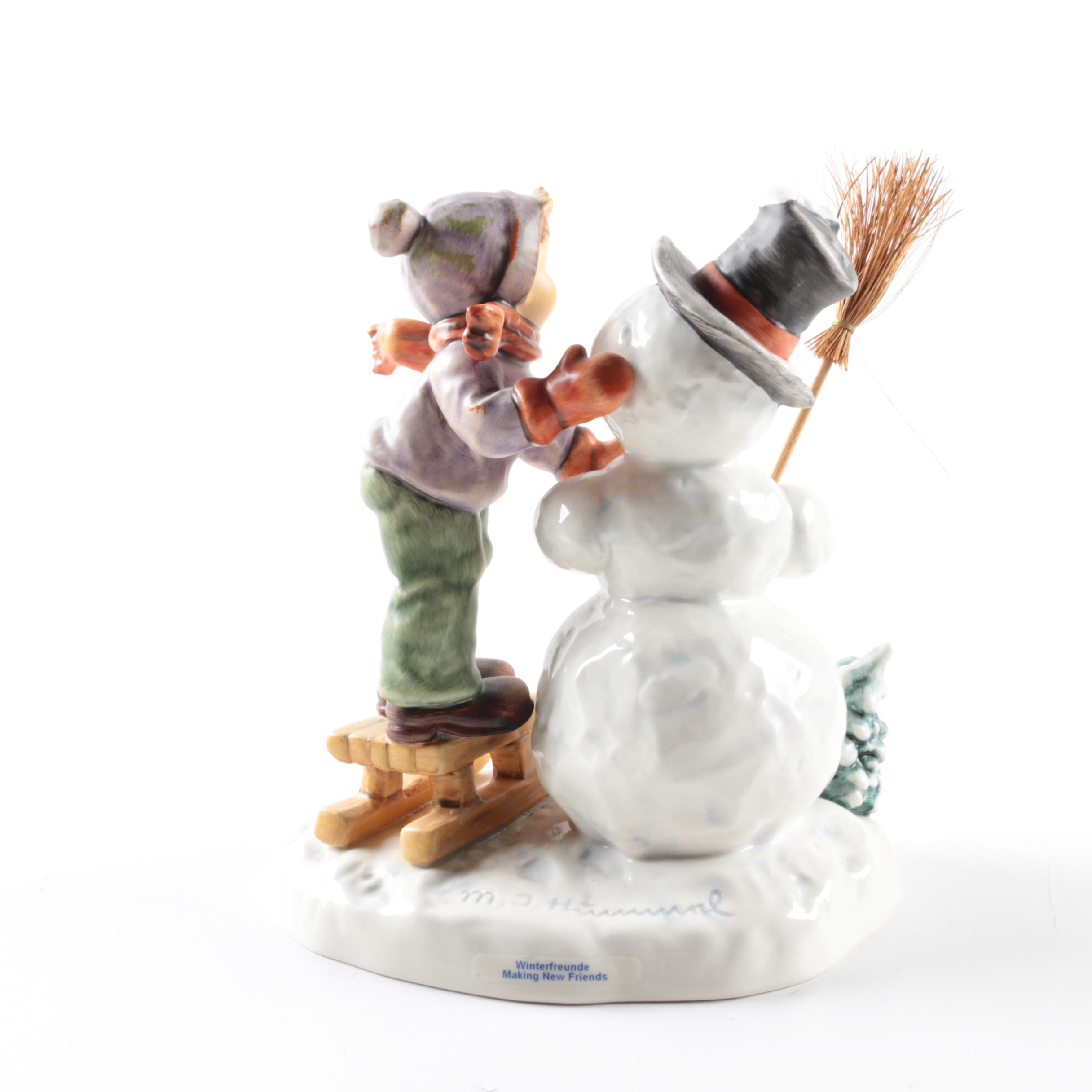 Goebel Hummel "Making New Friends" Figurine