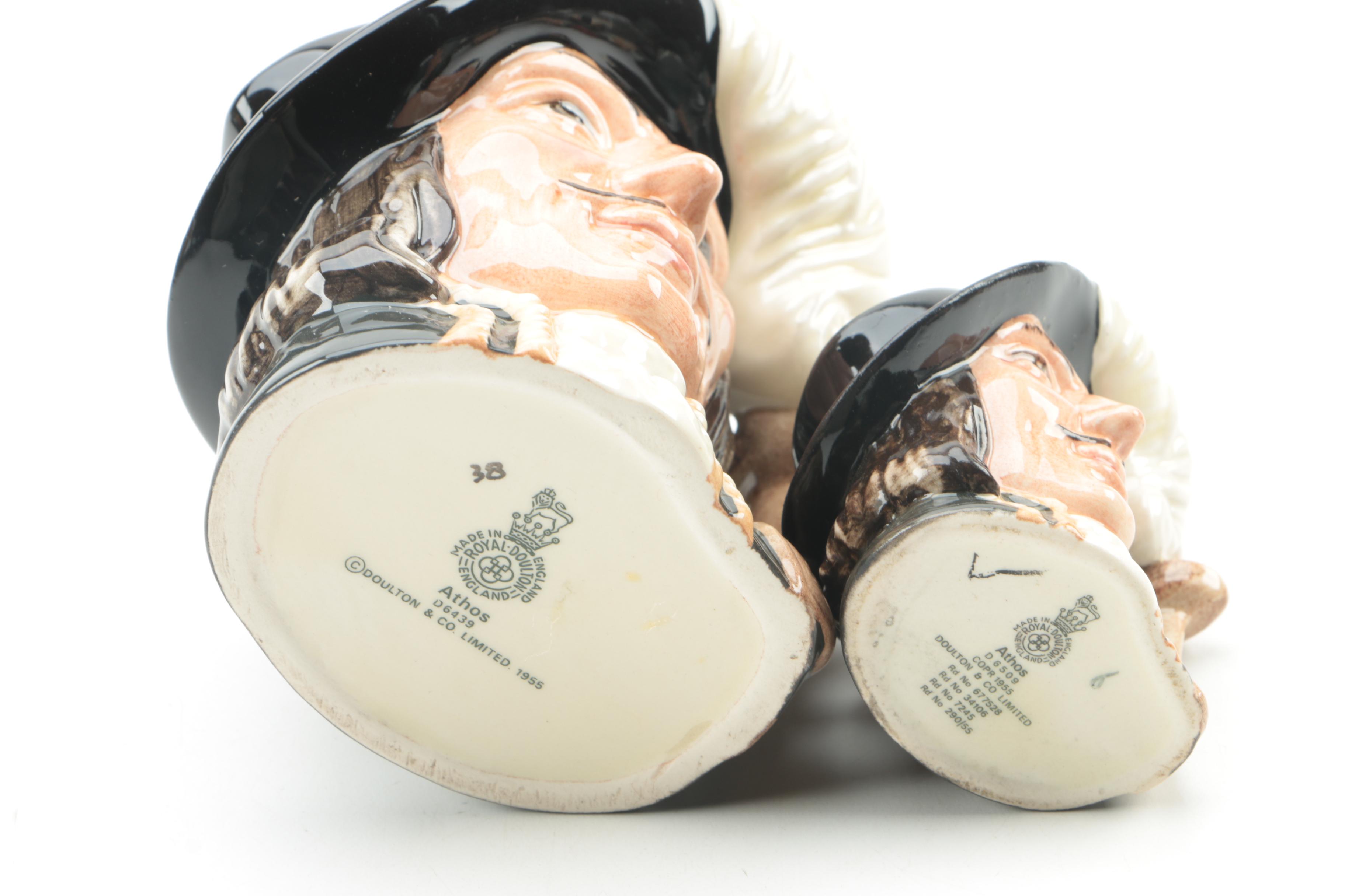 Royal Doulton Character Jugs Including "The Mikado" and "John Peel"