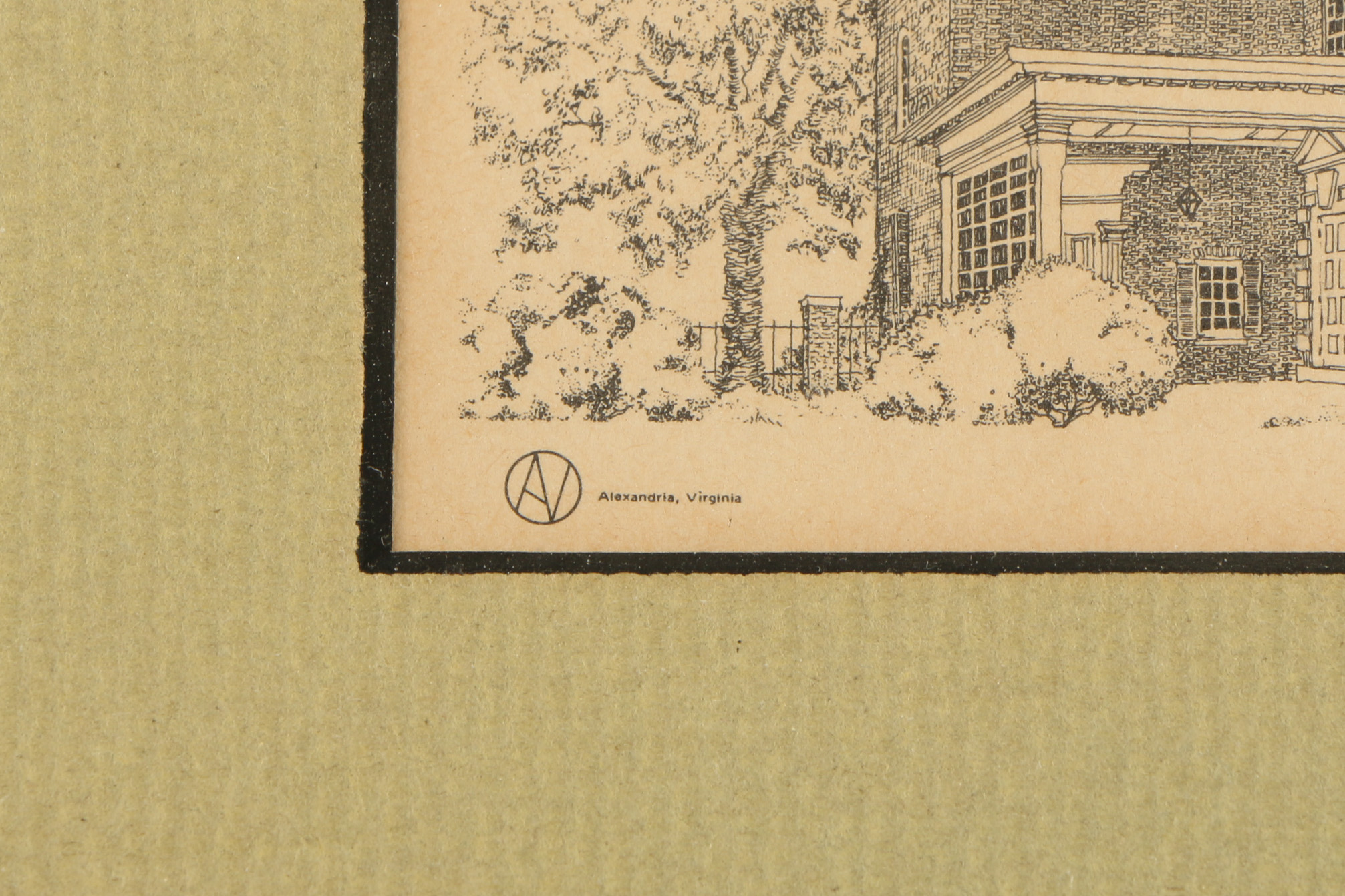 Lithographs on Paper of Architecture