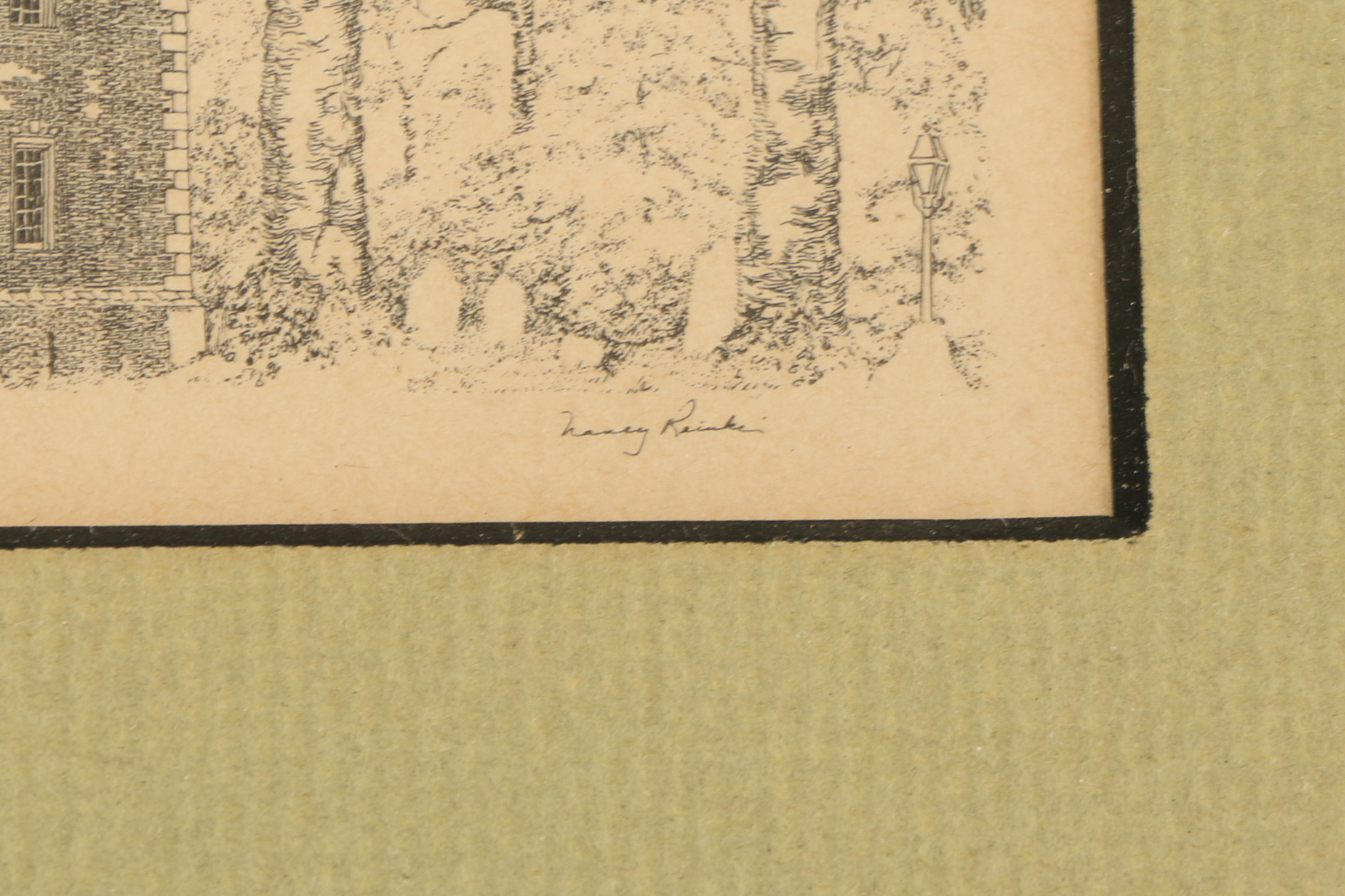 Lithographs on Paper of Architecture