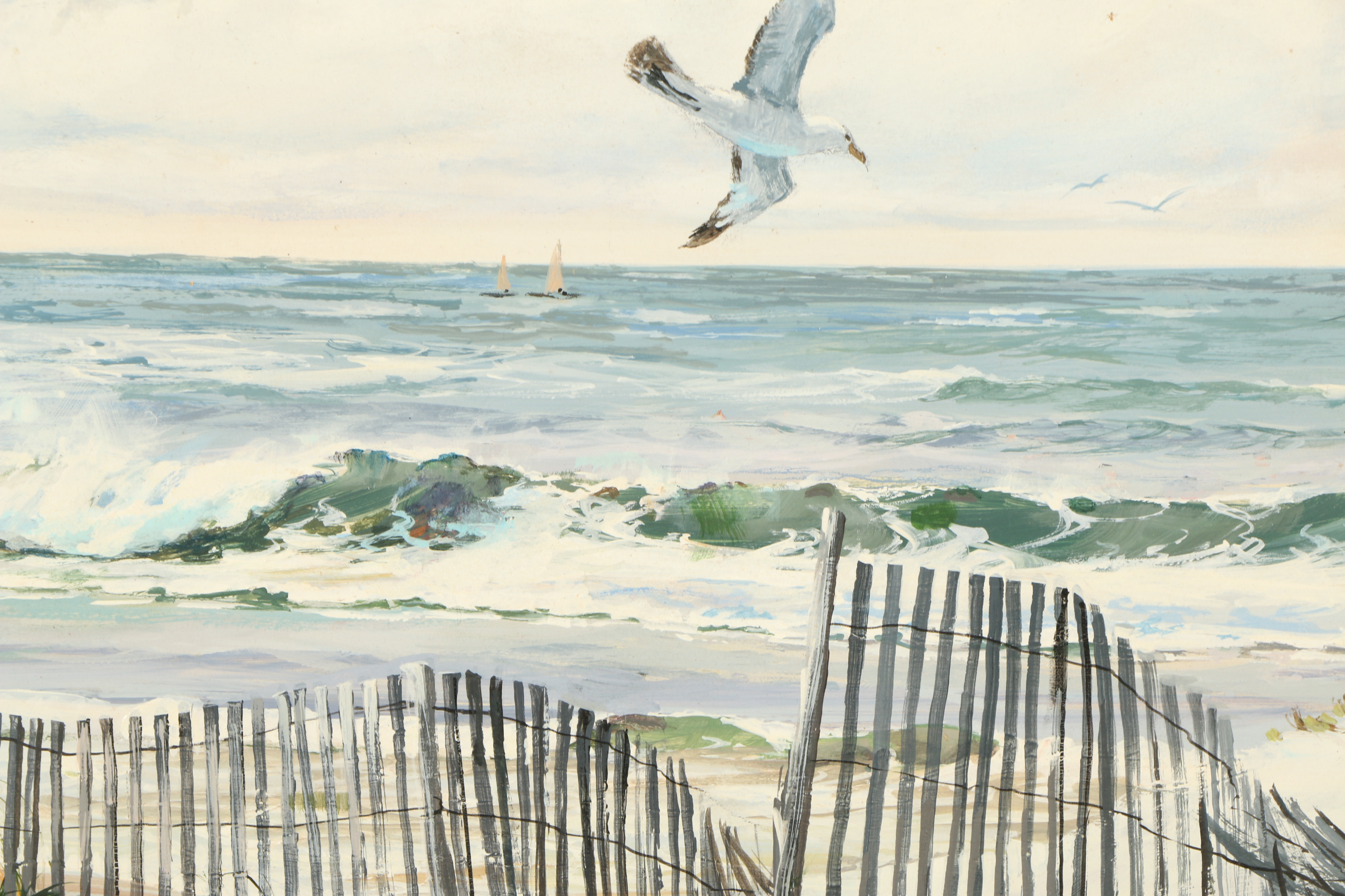 Hughes Oil Landscape Painting