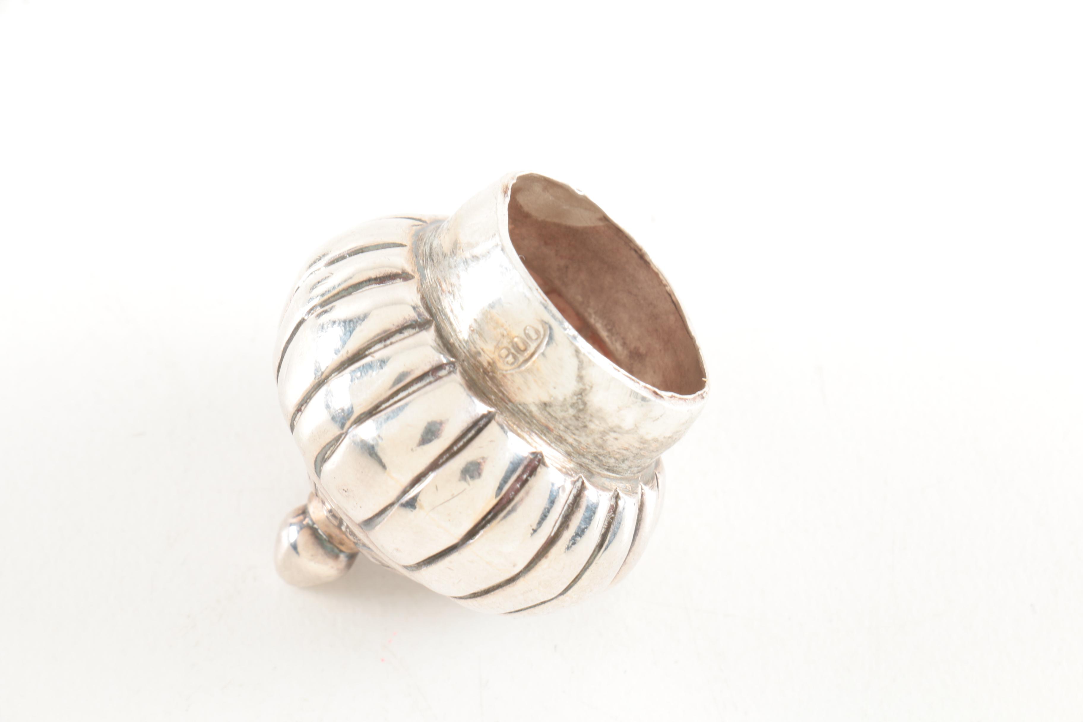 800 Silver Megillah Holder