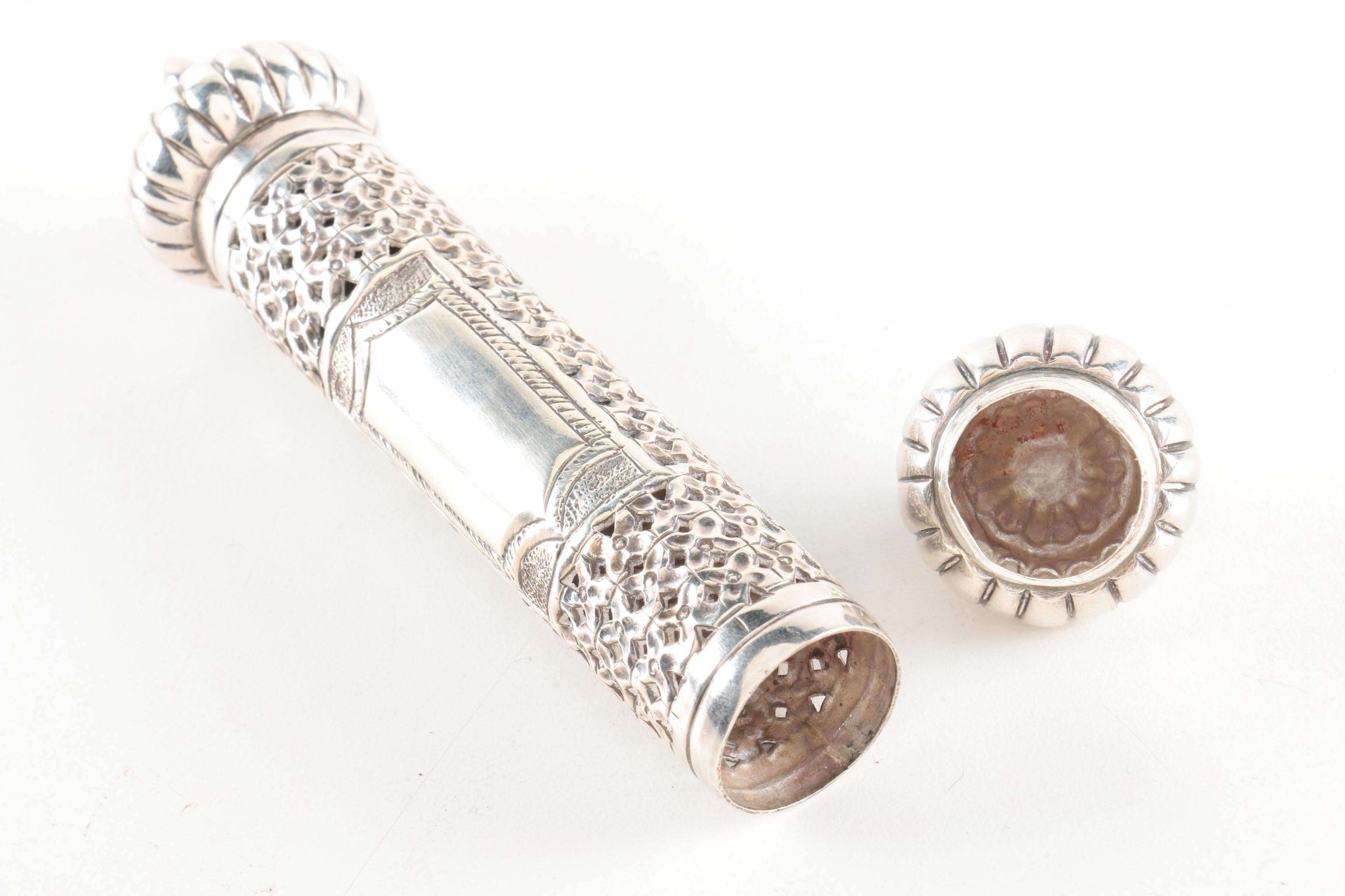 800 Silver Megillah Holder