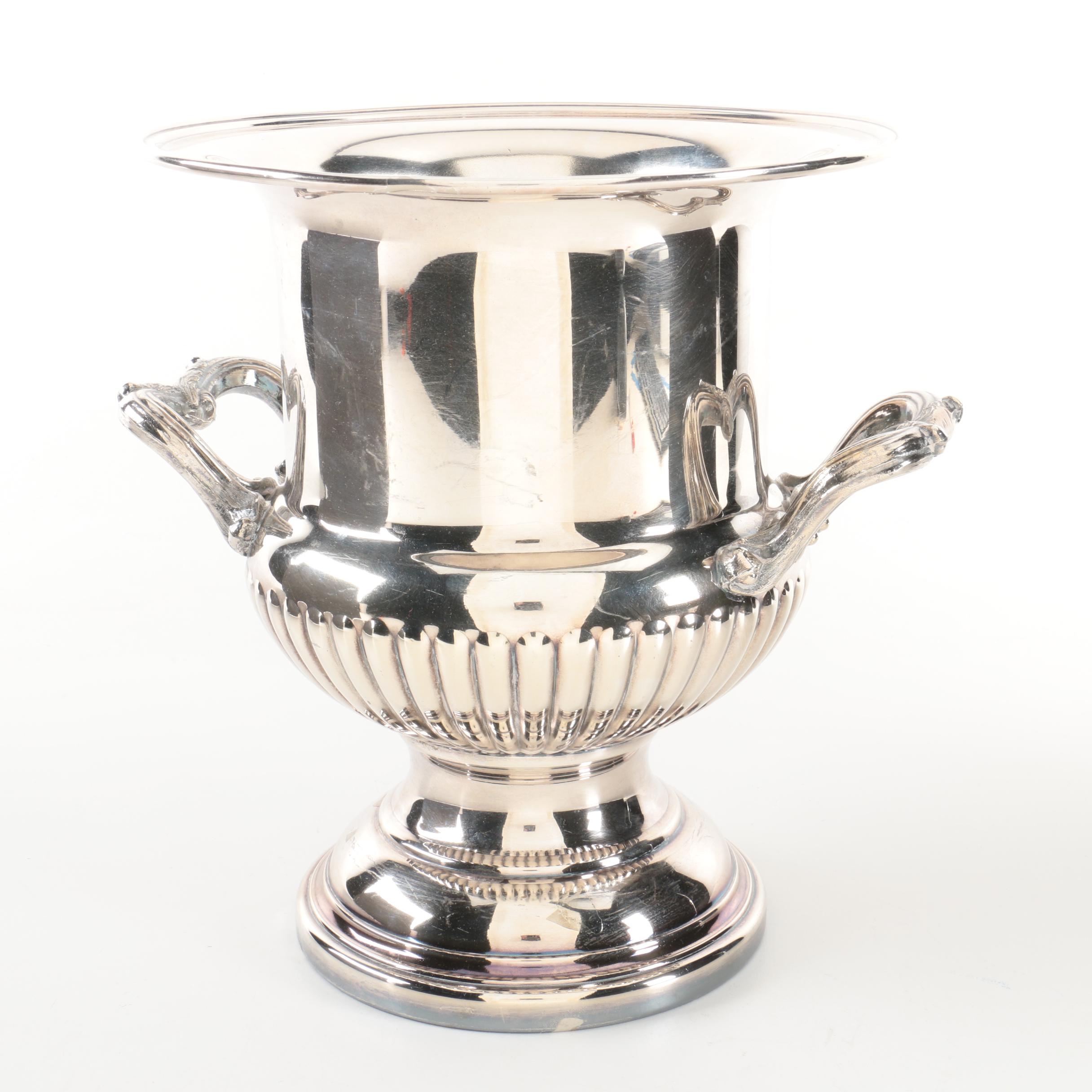 Kent Silversmiths Silver Plate Wine Chiller