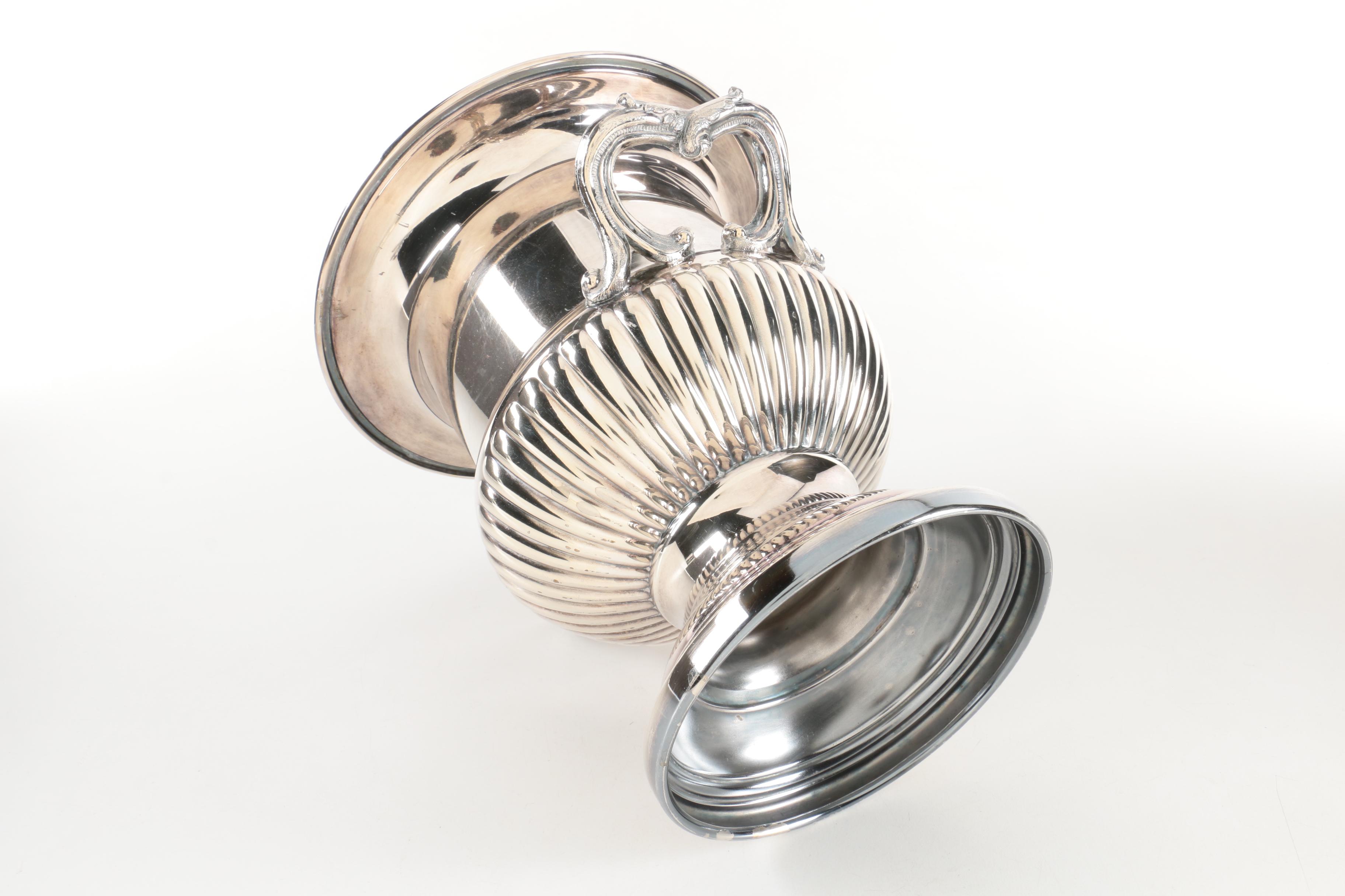 Kent Silversmiths Silver Plate Wine Chiller