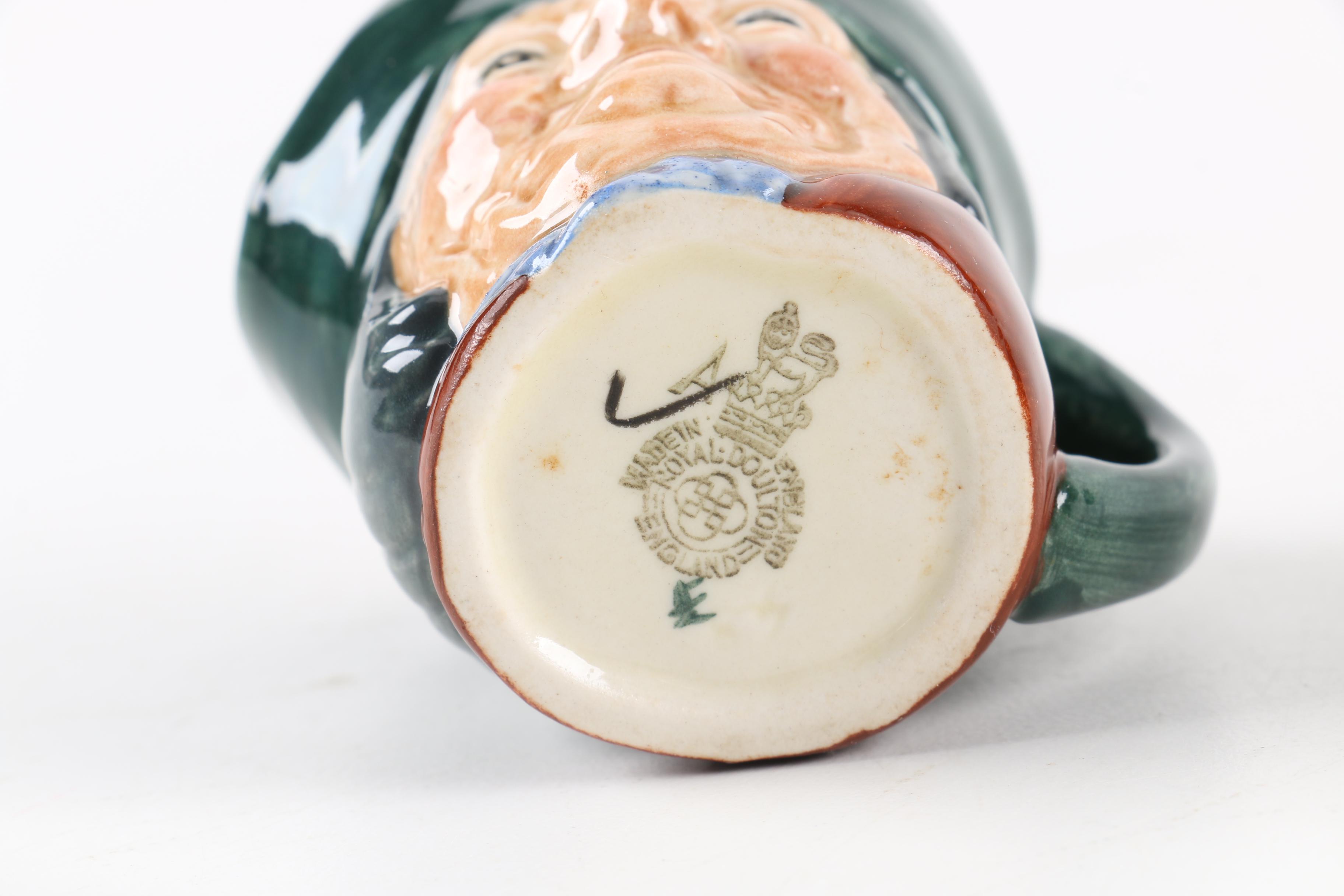 Royal Doulton Character Jugs Including "Captain Ahab" and "Catherine of Aragon"