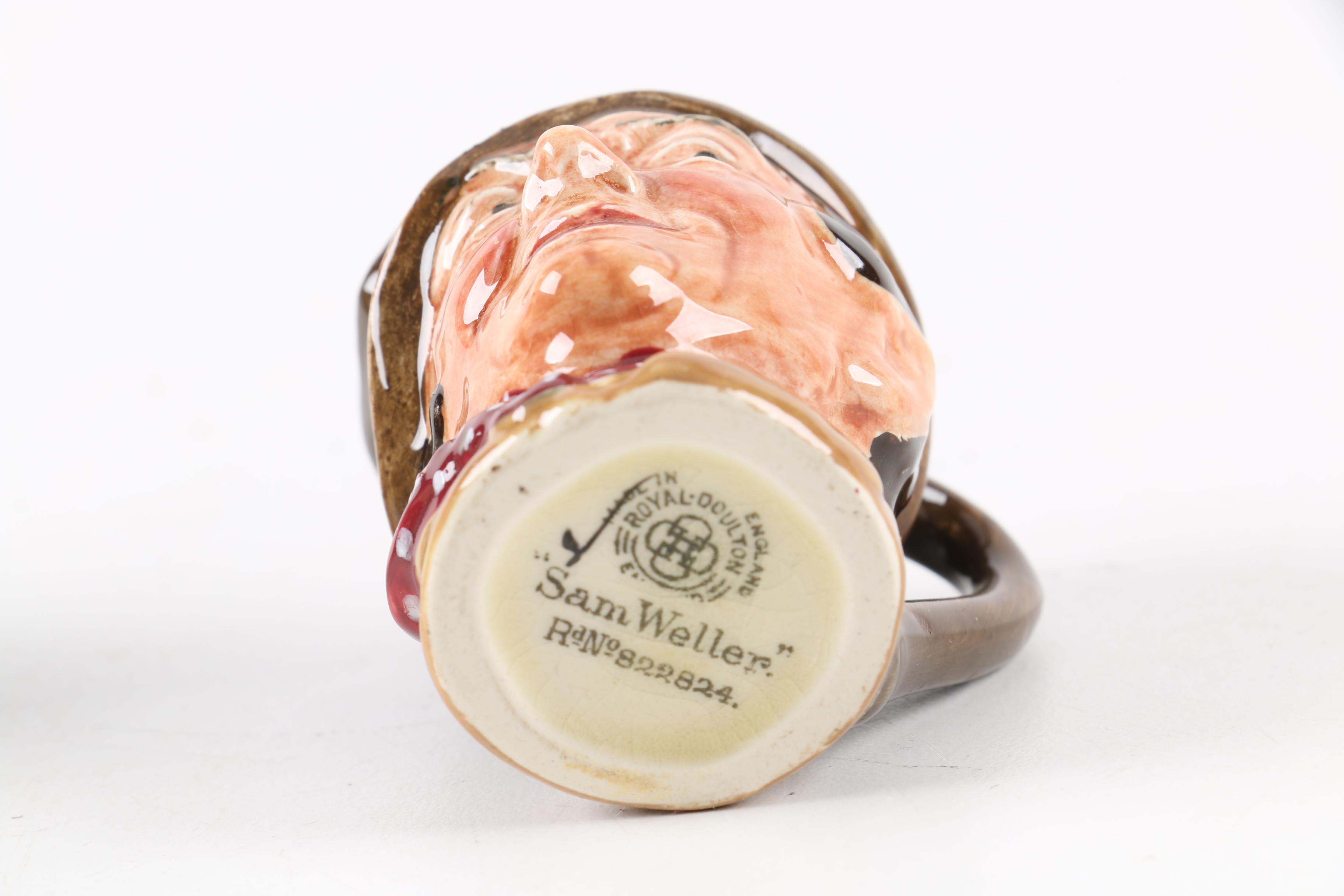 Royal Doulton Character Jugs Including "Captain Ahab" and "Catherine of Aragon"