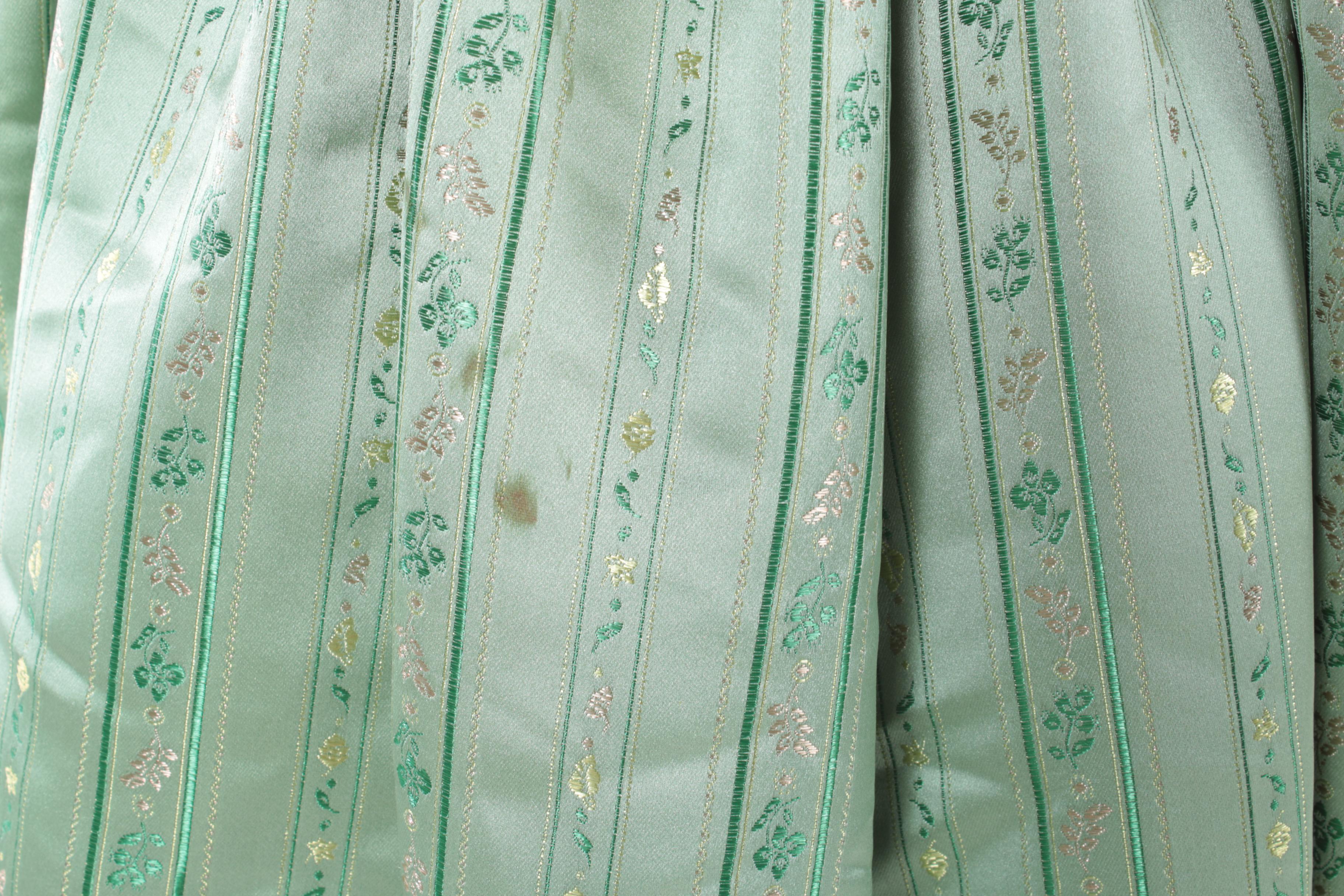 Reproduction 18th Century Gown with Lace Accents