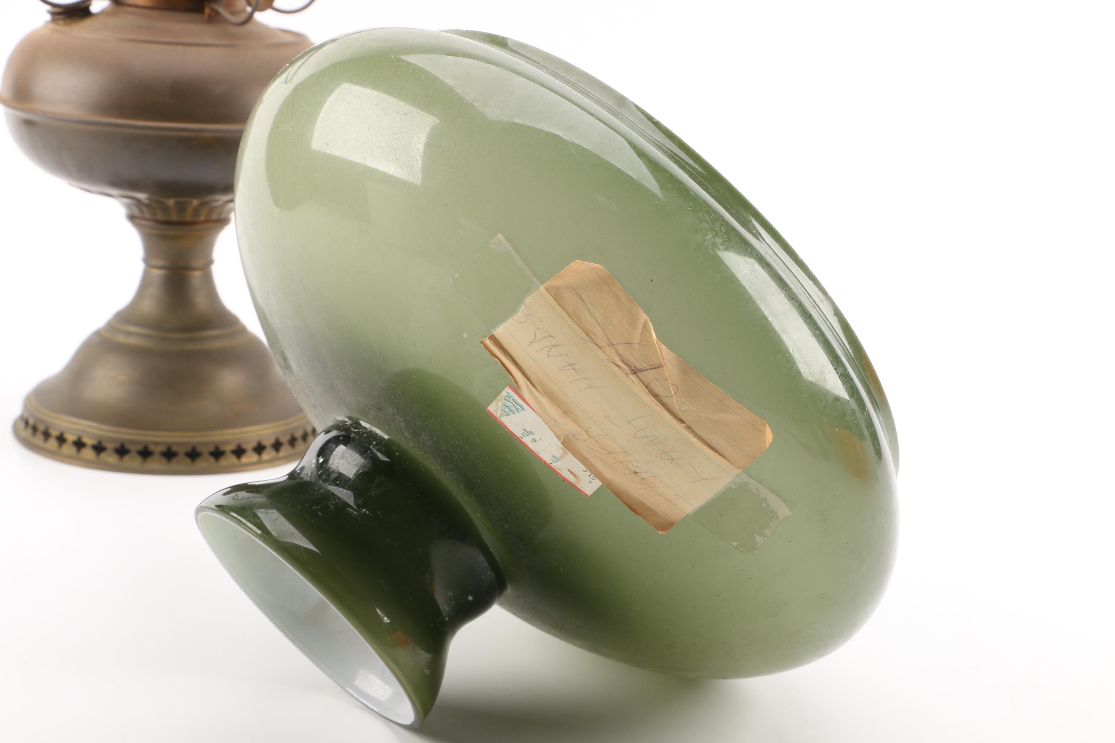 Antique Rayo Oil Lamp