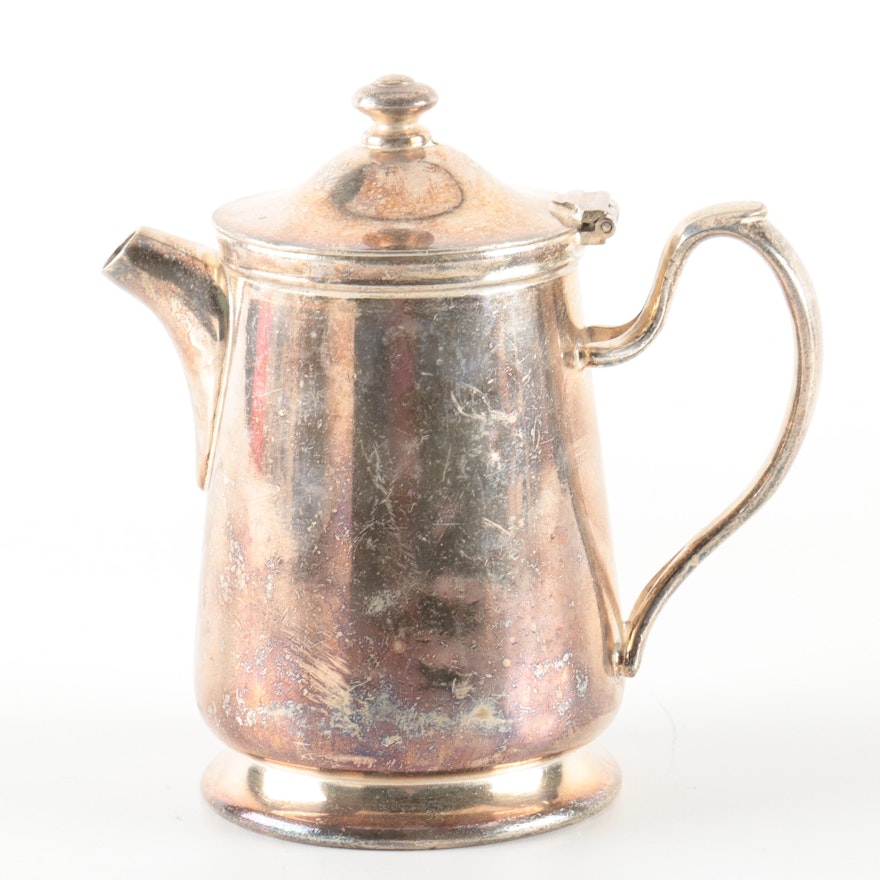 D. W. Haber & Son Silver Plate Creamer for The Shoreham Hotel