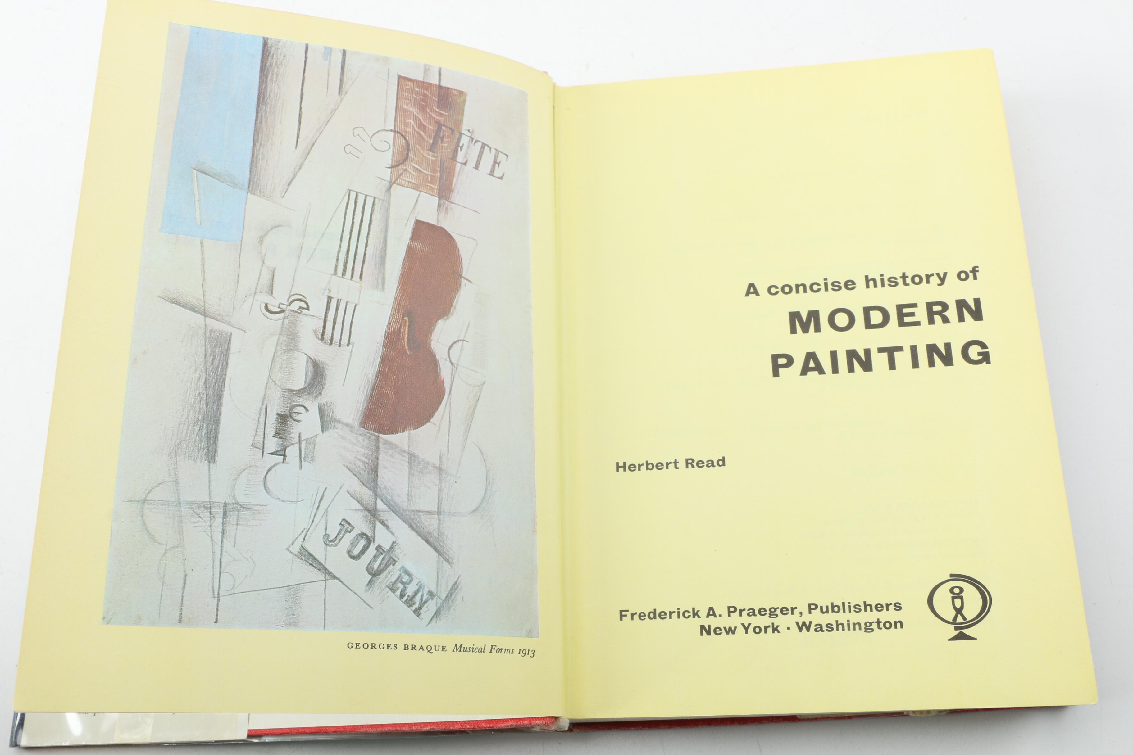 1959 "A Concise History of Modern Painting" and Other Books