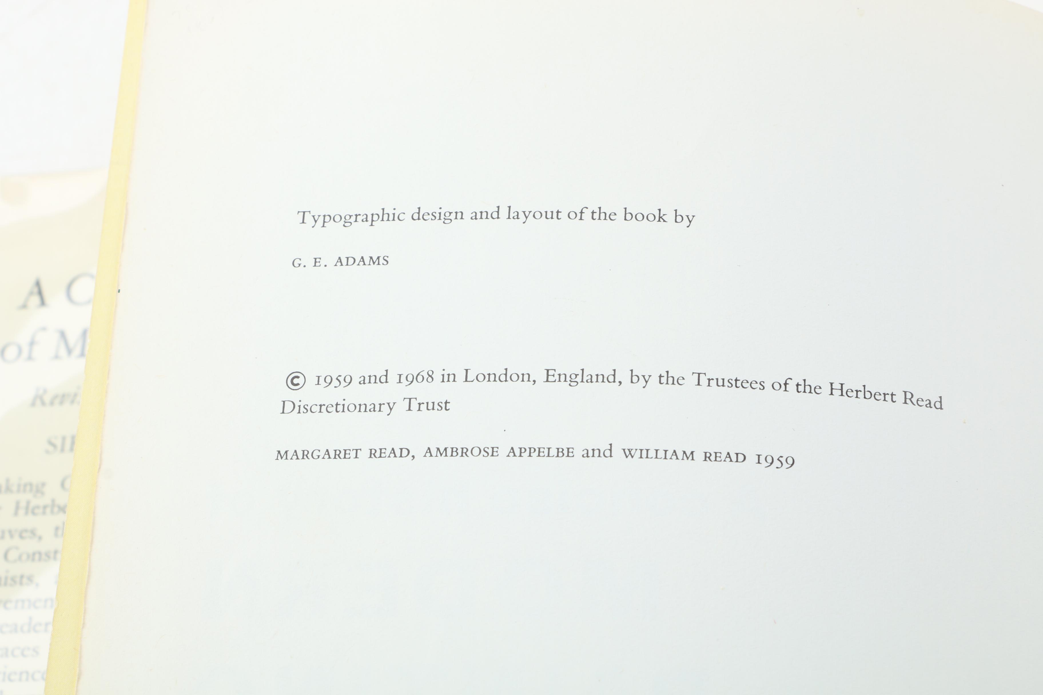 1959 "A Concise History of Modern Painting" and Other Books