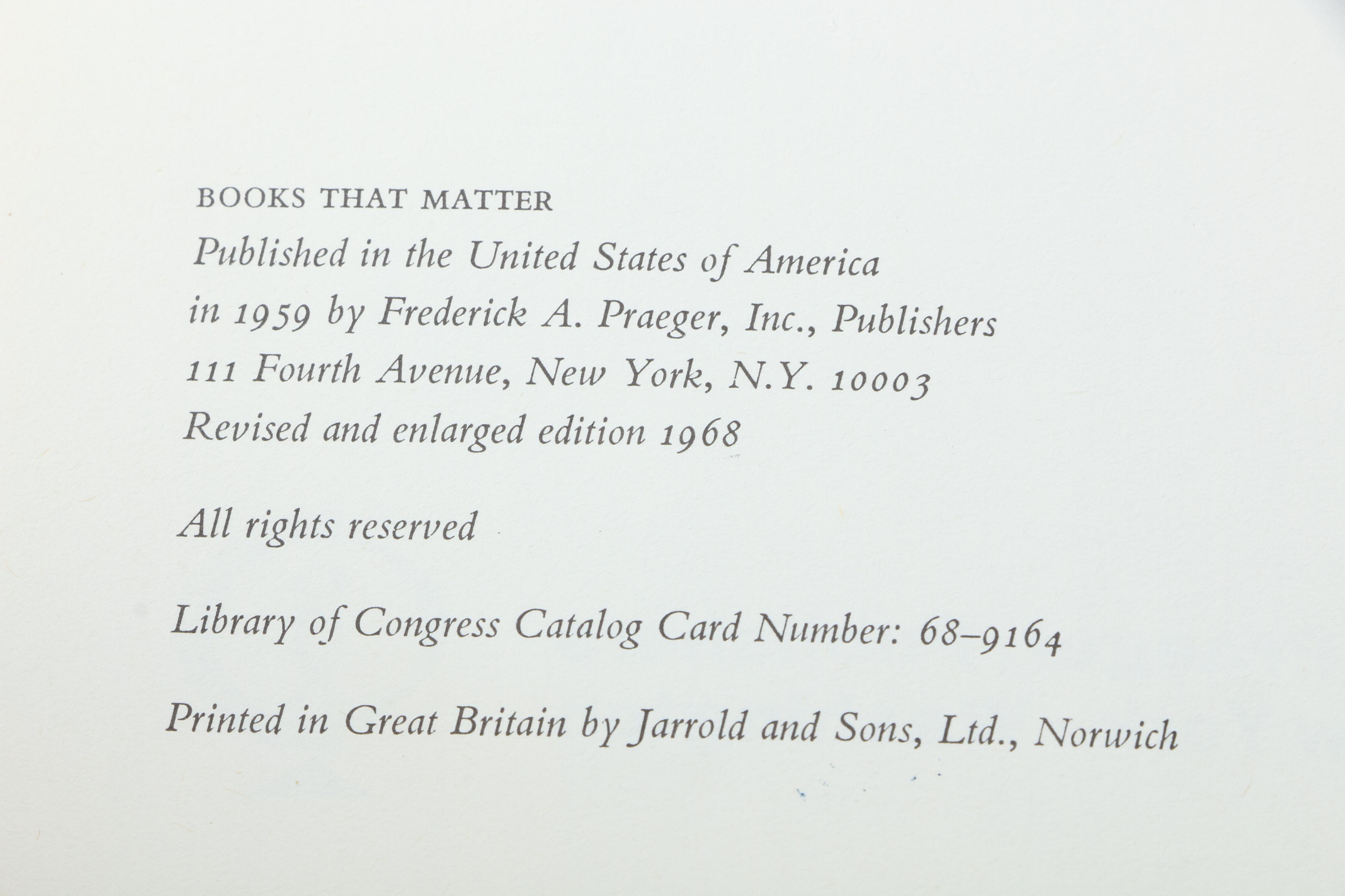 1959 "A Concise History of Modern Painting" and Other Books