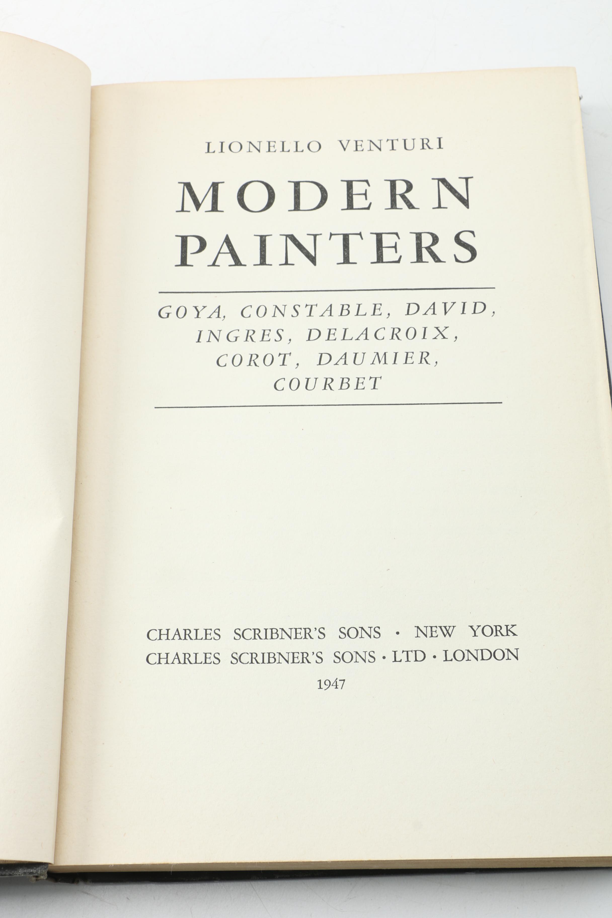 1959 "A Concise History of Modern Painting" and Other Books