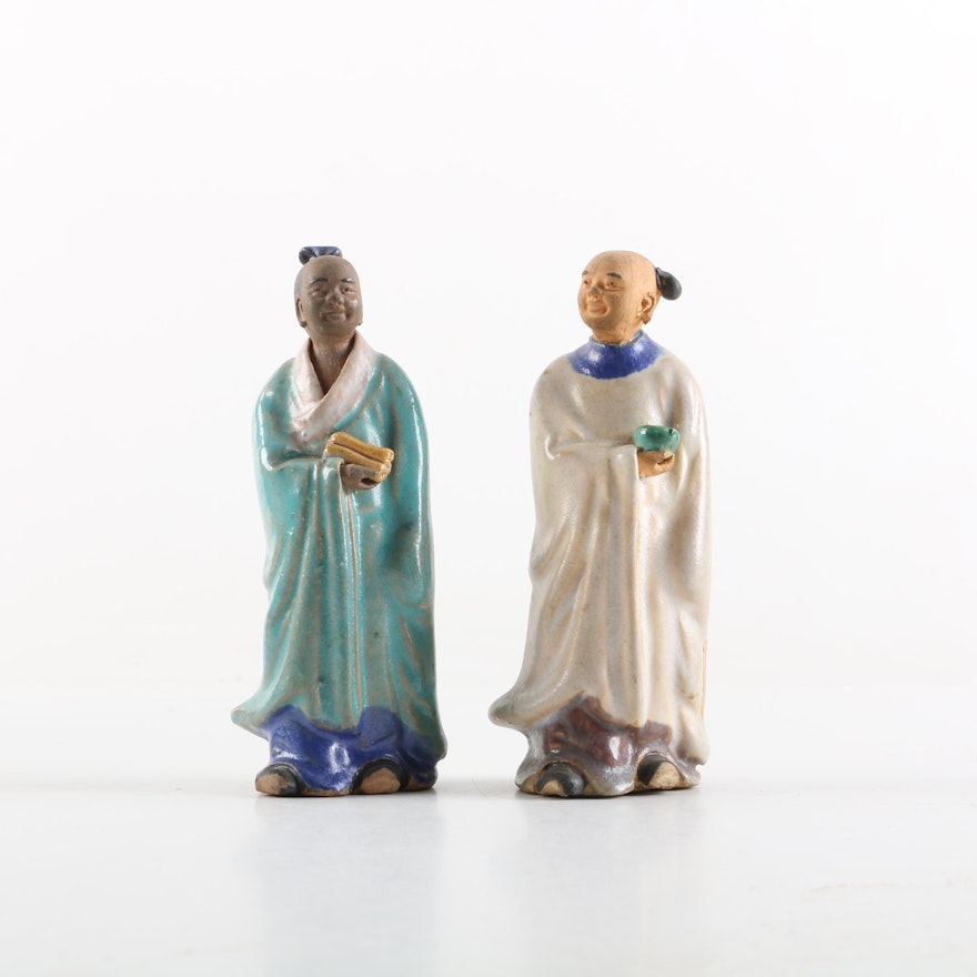 Chinese Shiwan Ware Figurines