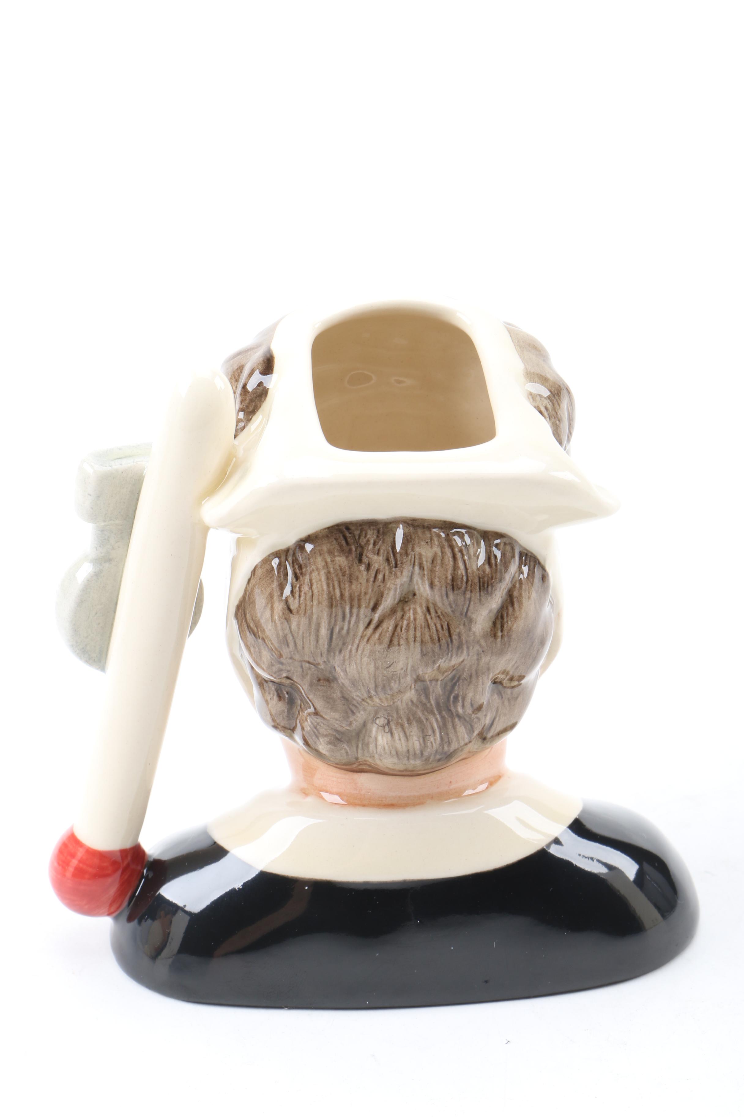 Royal Doulton "Carry On Doctor" Mugs "Kenneth Williams" and "Hattie Jacques"