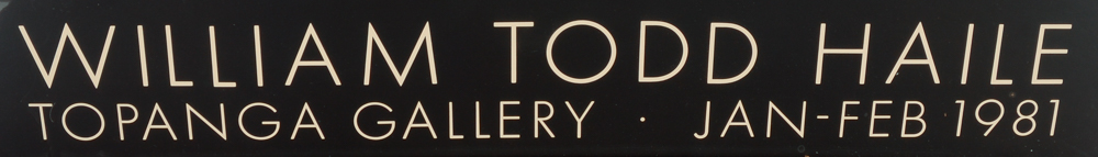 William Todd Haile Signed Botanical Prints