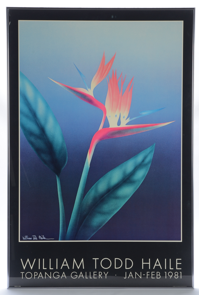 William Todd Haile Signed Botanical Prints