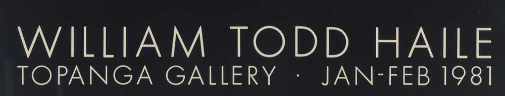 William Todd Haile Signed Botanical Prints